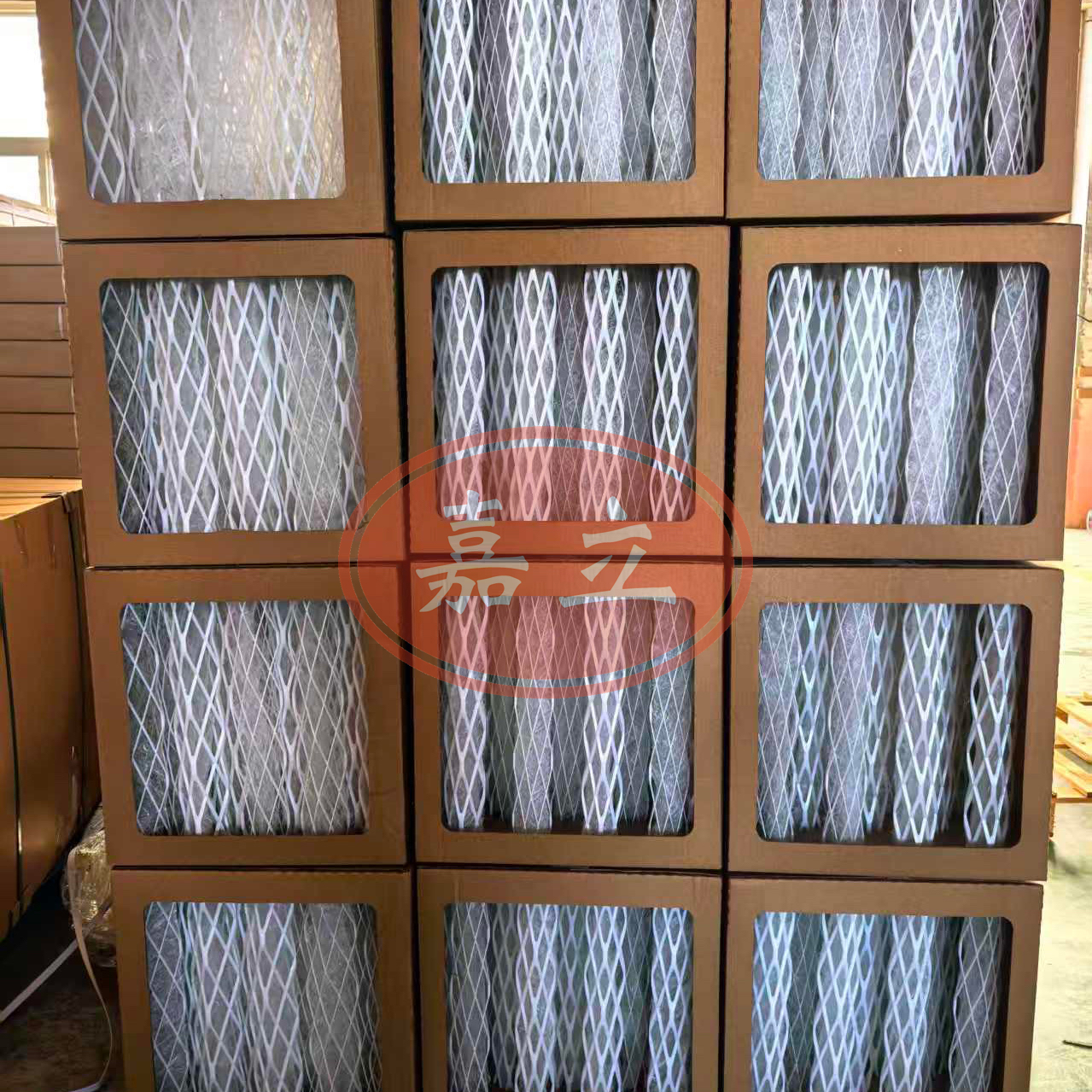 朝阳3D柱型漆雾过滤收集器